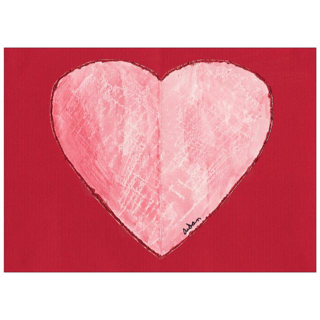 Pink Heart (POD) - Children's Art Project