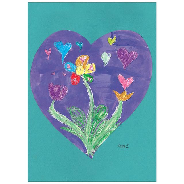 Blossom Heart (POD) - Children's Art Project