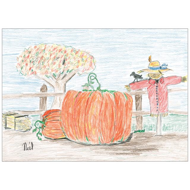 Fall Harvest - Children's Art Project